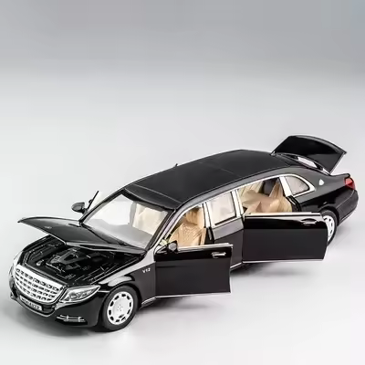 Modelo De Coche De Aleación 1:32 S650 Metal Longitudinal Con Sonido Y Luz Juguete Para Niños Vehículos Coleccionables Para Boys - 1