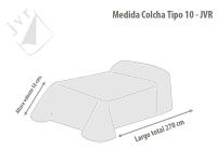 JVR - Espectacular colcha  modelo VENICE - Tejido Jacquard Pique - Fabricado en España - Cama 90/105/135/150/160/180 - details 2
