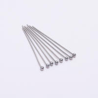 100pcs Broches De Cabeza De Bola De Acero Inoxidable Para Joyería DIY Tamaños 15 20 30 40 50mm Accesorios De Encuentros Brillantes - details 13