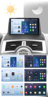 Junsun Radio Coche para Renault Megane 2 2002 2003 2004 2005 2006 2007 2008 2009 AI Voice 2 din Pantalla Coche Android Auto Multimedia Navegación GPS Auto radio - details 5