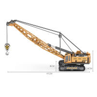Juguetes Para Niños Camión Miniatura De Aluminio Excavadora Bulldozer Y Grúa Modelo De Vehículo De Tierra Metal Juguete Educativo Para Niños - details 15