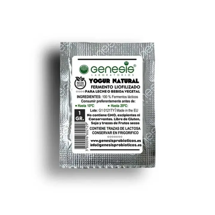 Fermento Yogur natural occidental 1g Genesis Bioclub - 1