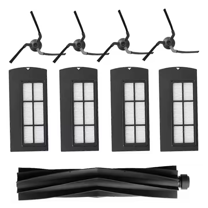 Cepillo lateral principal y filtro HEPA para aspiradora robot Eufy X9 Pro - 1