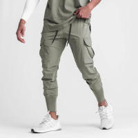 Pantalones De Deporte Para Hombre 2024 Camuflaje Fitness Verano Delgados Sueltos Secado Rápido Elásticos Para Correr Y Entrenar - details 13
