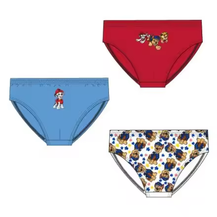 Pack 3 Slips de Niño 100% Algodón - Paw Patrol (Patrulla Canina) - 1