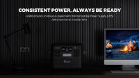 FOSSiBOT F2400 Estación de energía portátil, 2048Wh Batería LiFePO4, generador solar de 2400W de salida, 16 puertos de salida, 3 métodos de carga, utilizado para la mayoría de dispositivos - details 8