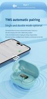 Auriculares Inalámbricos Bluetooth Tech M16 Sleep Ultra Delgados Y Miniatura Con Micrófono Resistente Al Agua BT5.0 Para Deportes Y Oficina - details 8