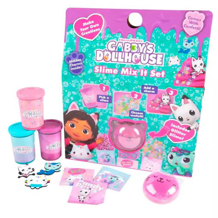Set Slime La Casa de Muñecas de Gabby - Gabby's Doll House Kit de Slime - 1