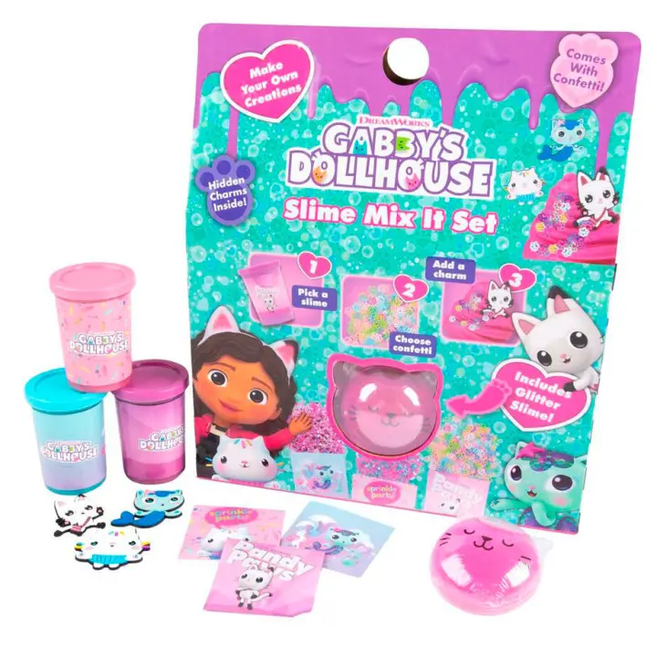 Set Slime La Casa de Muñecas de Gabby - Gabby's Doll House Kit de Slime - 1