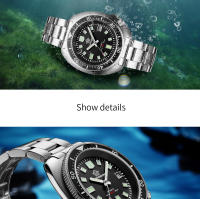 Reloj Mecánico De Pulsera ADDIESDIVE Con Cristal De Esmeralda Resistente Al Rasguño Para Hombre Diseño De Moda Acero Inoxidable Automático Resistente Al Agua Para Buceo - details 12