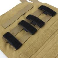 4pcs Adaptador Molle ID Parches Panel Chaleco Militar Accesorios Convertidor De Gancho Y Lazo Correa Ribera Para Mochila Y Chaleco - details 2