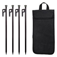 Juego De 4/8 Palos De Tenda De Acero Forzado Con Bolsa De Almacenamiento Para Acampar Y Construcción De Carpa Durable Para Exterior - details 4