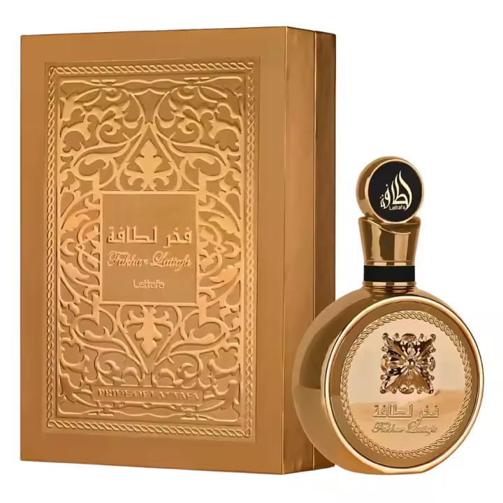 Perfume Fakhar Extrait Gold Unisex 100ML, Perfume Árabe de Larga Duración, Eau da Parfum Importado desde Dubái, Perfume Unisex Amaderado y Oriental - 1