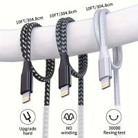 Cable De Carga Rápida USB a Lightning Certificado MFI LAIHONEN Para iPhone 14 14 plus 13 13 pro 12 12 pro 11 11 pro Xr - details 2