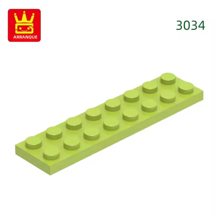 Wange 44Pcs Bloques De Fundación 3034 2x8 Constructores De Bloques MOC Componentes Básicos Compátibles Con Bloques De Juguetes Para Niños Caja De Regalo - 1