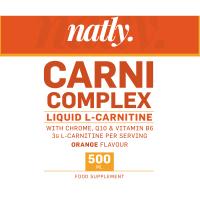 Natly nutrition - Carnitina Complex sabor Naranja - 500 gr - details 1