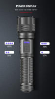 Linterna Recargable USB De Aluminio Portátil Con 4 Núcleos LED XHP70.2 XHP50.2 Lámpara Zoomable Para Caza Y Camping 18650 AAA - details 6