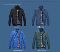 Chaqueta De Moda Para Hombre Casual De Primavera Y Otoño Abrigo Grande Y Suelto Estilo Dad Con Bolsillos Cierre De Cremallera - details 3