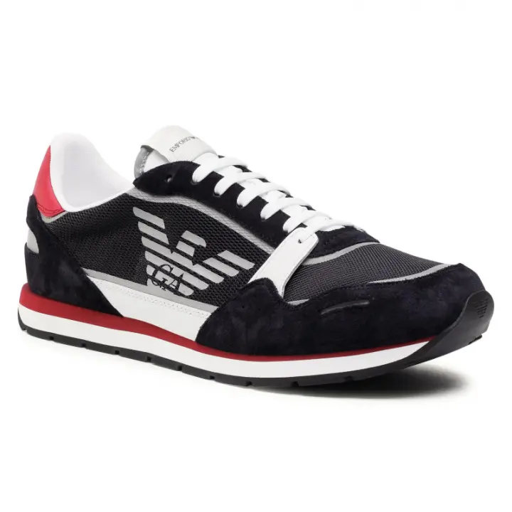 Emporio Armani Zapatillas Hombre Negro X4X537 XM678 N495 - 1