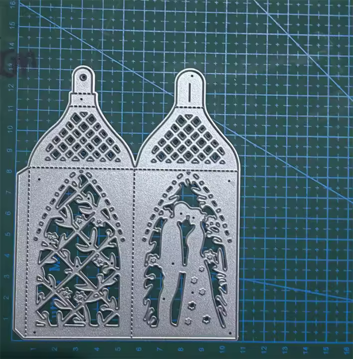 Cortadora De Metal Para Regalo Mold De Corte Y Enfoscado Para Scrapbooking Y Artesanía Plantillas De Templado En Forma De Caja - 1