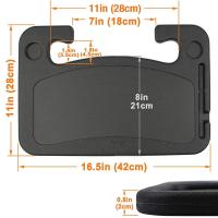 Soporte De Mesa Para Coche Montaje En Tablero Alimentación Y Trabajo Soporte Portabebidas Portátil Para Café Y Comida - details 4