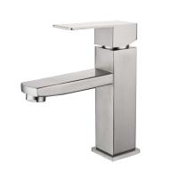 Grifo De Baño Negro Pulido Níquel Monohandle Para Lavabo Vanidad Mezclador De Basin Torneira Gourmet De Cozinha Instalación Montada En Pared Material De Acero Inoxidable - details 5