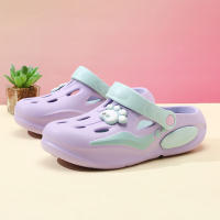 Sandalias De Jardín Para Mujer EVA Cómodas Con Tapa Para Uso Interior/Exterior En Casa Y Playa Suela Suave Transpirable Color Mixed - details 21