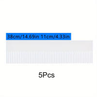 Divisores De Cajones Ajustables 5Pcs Organizador De Cajones Para Almacenamiento Doméstico Maquillaje Plástico DIY - details 6