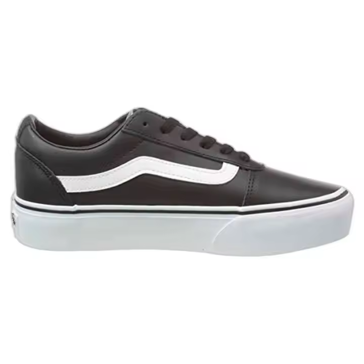 Zapatillas Vans Ward Platform para mujer en color gris - 1