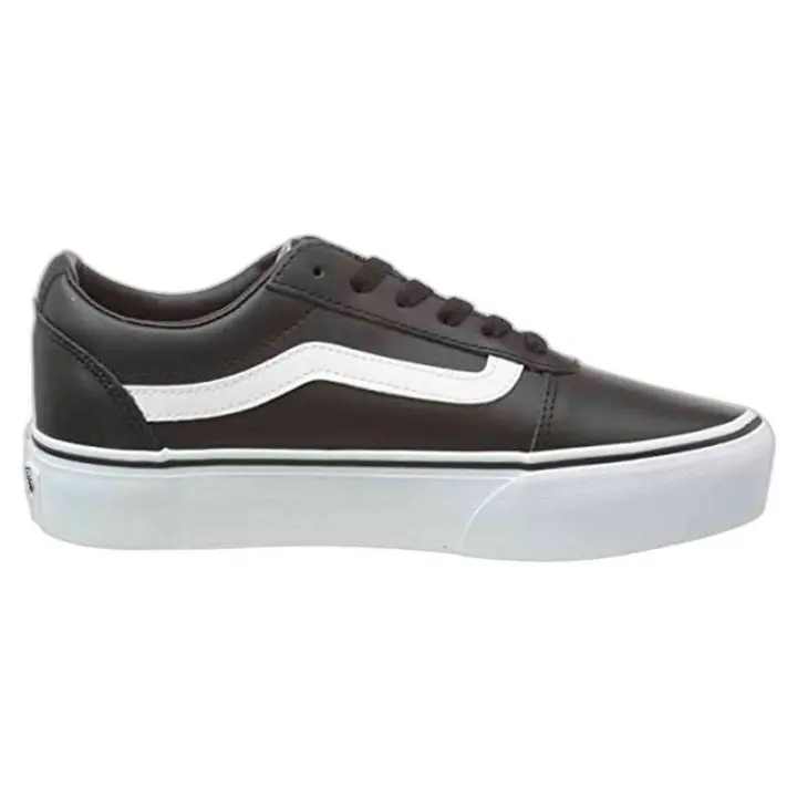 Zapatillas Vans Ward Platform para mujer en color gris - 1