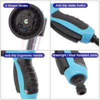 Pistola De Ducha Para Mascotas Con Mangos De Spray De 8 En 1 Herramienta De Limpieza Para Coches Y Animales Material Plástico - details 11
