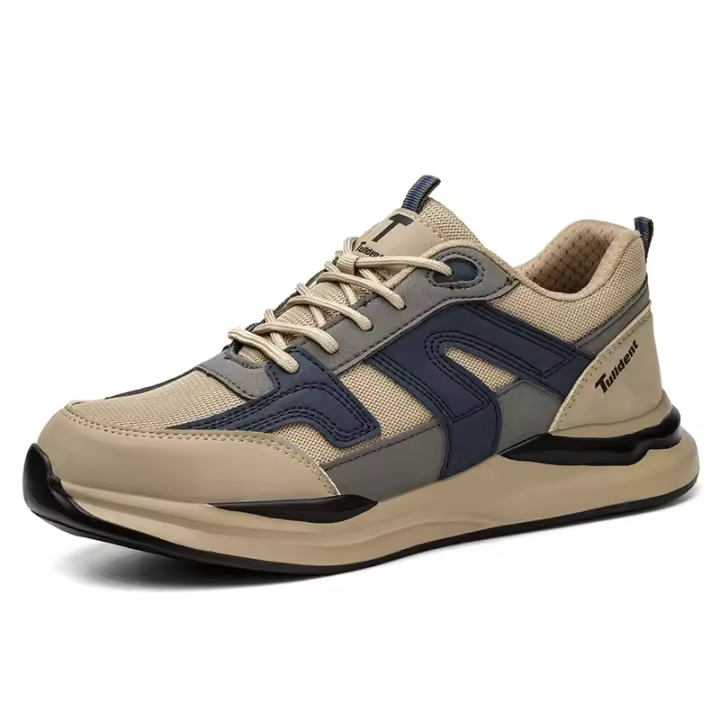Zapatos De Seguridad Para Hombre Con Punta De Acero Antideslizantes Indestructibles Antipinchazos Para Trabajo Y Deporte - 1