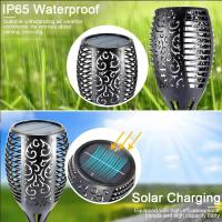Lámpara De Jardín Solar Con 96 LED Luz Exterior Impermeable Antiguo Torcha Decorativa Para Paisaje Jardín Iluminación De Camino - details 2