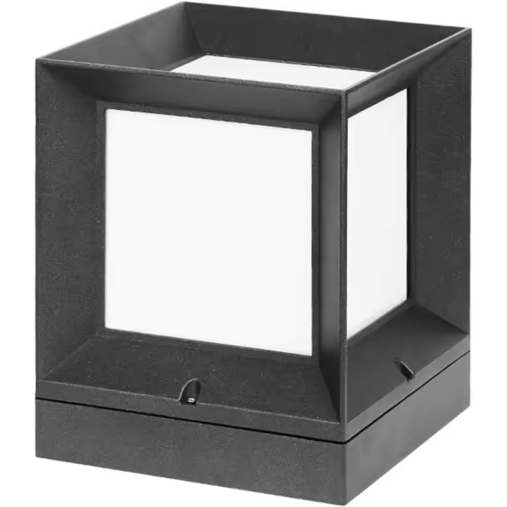 Outdoor Post Light - Waterproof Column Lighthouse Garden Lawn La - 1