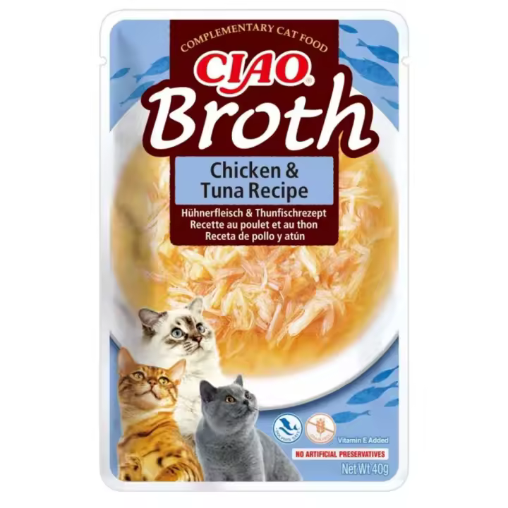 Churu Cat Broth Sopa De Pollo Y Atún 40 Gr - 1