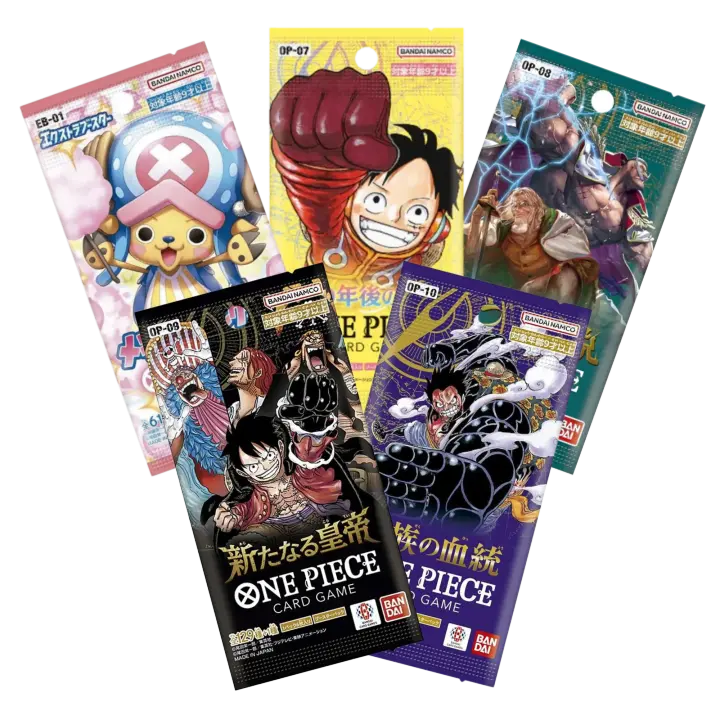 Mystery Pack 5 sobres One Piece - Japones - 1