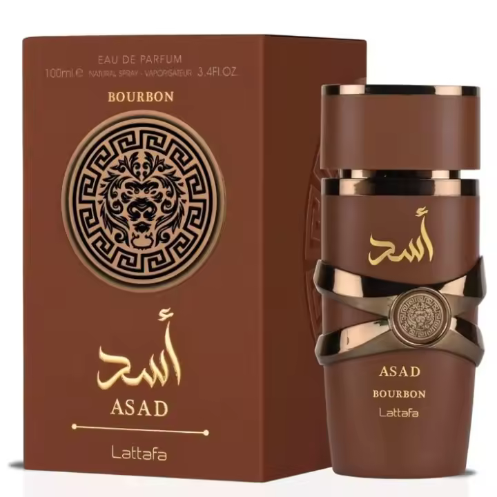 LATTAFA  ASAD BOURBON 🔥 LUJO ÁRABE EN CADA GOTA 🔥 | Perfume Oriental para Hombres 100ml - Intensidad, Elegancia y Poder - 1