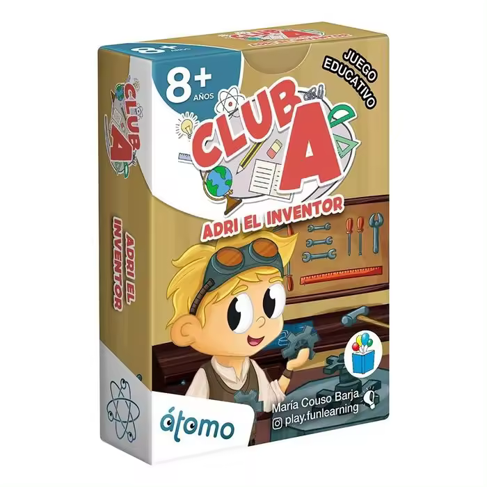 ATOMO JUEGO DE MESA ADRI EL INVENTOR - CLUB A ADRI EL INVENTOR - CLUB A 47x91x212 Cms. - 1