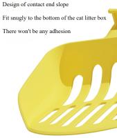 Gran Cuchara Para Papel Higiénico De Gato Macron Color Limpieza De La Caja De Orina Longitud Del Manillar Para Facilitar El Uso Material Plástico - details 4