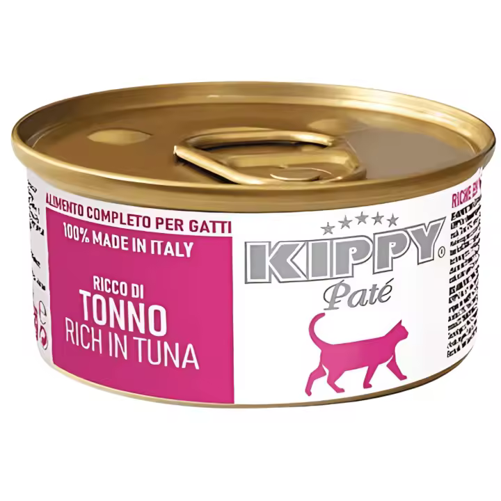 Lata Kippy Cat Paté de Atún para Gatos – 85 gr - 1
