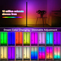 Lámpara De Piso Inteligente Tuya Dimmable RGB LED Moderna Para Decoración De Dormitorio Y Sala De Juegos Control Remoto Alexa - details 4