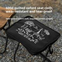 Silla De Almacenamiento MOUNTAINHIKER Para Camping Plegable Ultra-ligera De Aluminio Mini Silla De Pesca Para Picnic Furniture - details 3