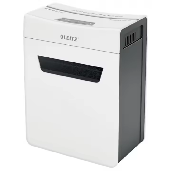 Leitz 80910000 triturador de papel Gris, Blanco - 1