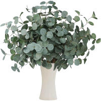 1pc Eucalipto Artificial Altura 60cm Ramas Verdes De Planta Sintética Para Decoración De Vaso Casa Fiesta Boda - details 0