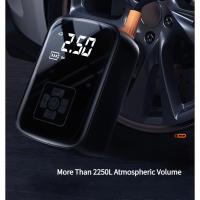 Compresor de aire de coche con cable/inalámbrico, bomba de inflado de neumáticos eléctrica para motocicleta, barco, bolas de neumáticos automáticas, 150psi - details 2