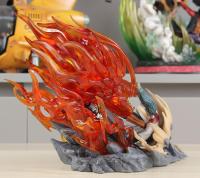 Figura De Anime Naruto 21cm Might Guy VS Uchiha Madara Luminiscente GK PVC Estatua Modelo Colección Decoración Regalo De Navidad - details 9