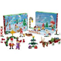 Plus-Plus Calendario de Adviento 3973, bloques de construcción creativos, 24 puertas + 1 puerta extra con sorpresa + 5 años - details 0