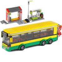 Bloques De Construcción Para Niños Serie Ciudad Estación De Autobuses Y Camiones Transporte De Coches Modelo MOC Juguete Educativo Para Niños De 6 a 12 Años - details 6