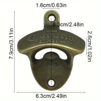 1/3PCS Coronita Extra Abrepuertas Montado En La Pared Con Tornillos Instalación Fácil Ideal Para Barra Y Cocina Hogar Gadgets Abrebotellas DIY - details 3
