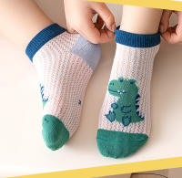Calcetines De Verano Para Niños Y Niñas 5 Pares Algodón Transpirable Dibujos Animados Calcetines Deportivos Finos Para Bebés Y Niños De 0-12 Años - details 1
